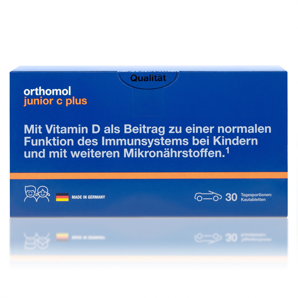 Orthomol Junior C plus (жевательные машинки) лесные ягоды
