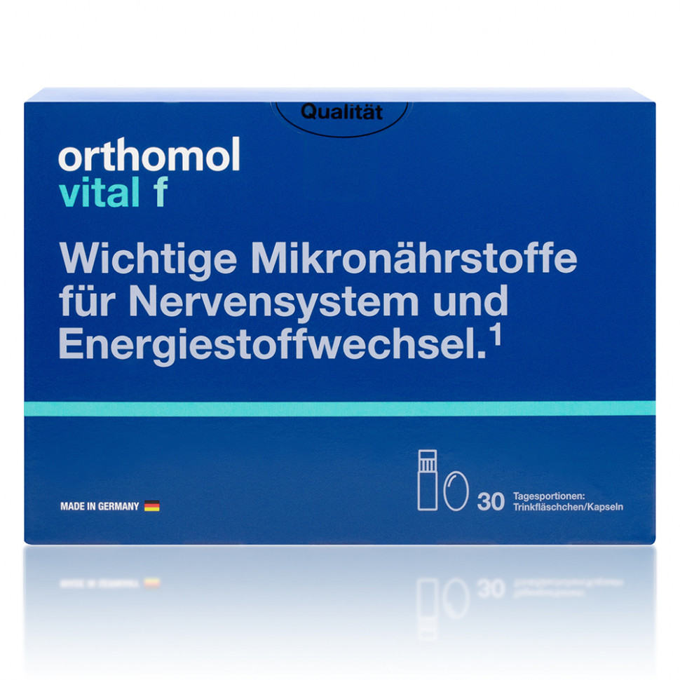 Orthomol Vital f (питьевые бутылочки + капсулы)