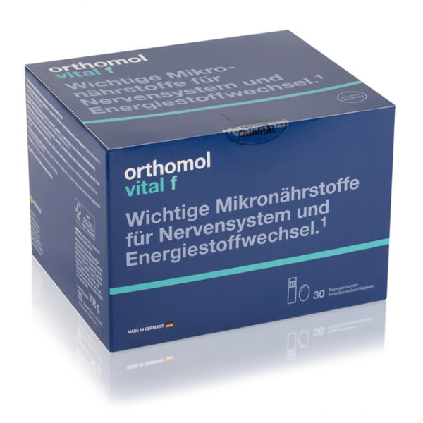 Orthomol Vital f (питьевые бутылочки + капсулы) gallery image