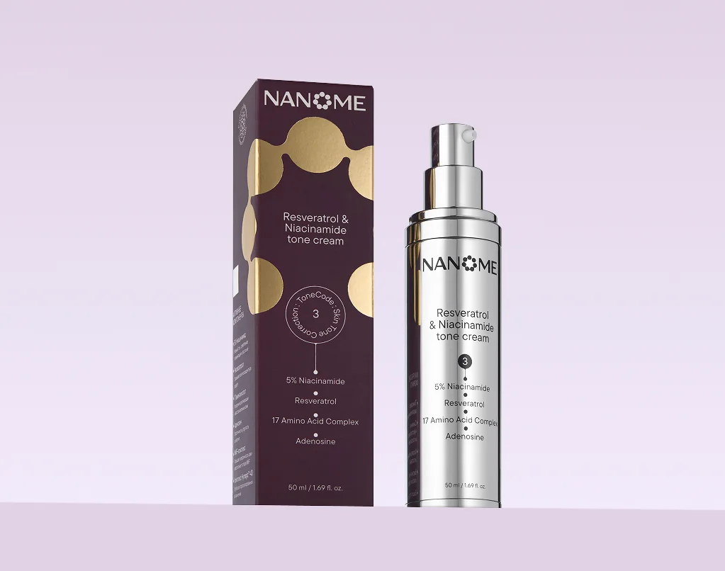 Resveratrol & Niacinamide tone cream 1